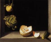 Fruit Still Life (mk14) Juan Sanchez-Cotan